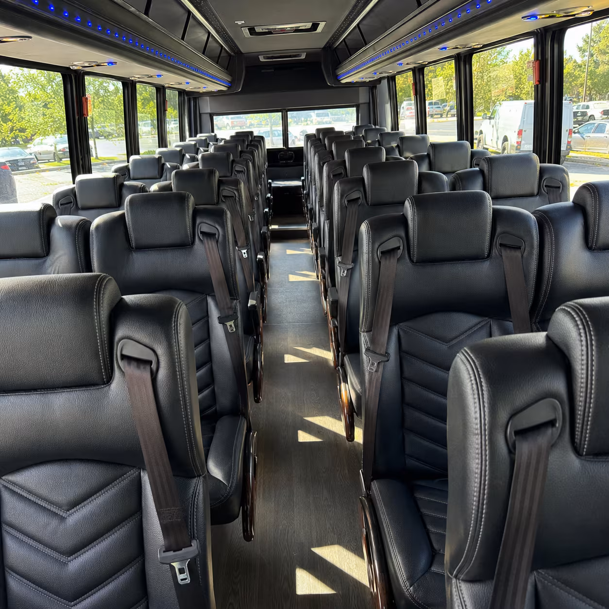 minibuses for bridal party transportation on your st cloud wedding day