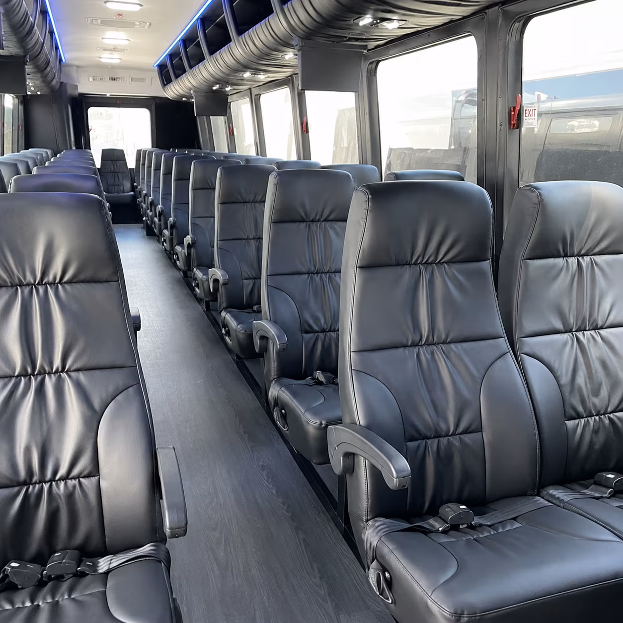 st cloud 25 passenger minibus interior