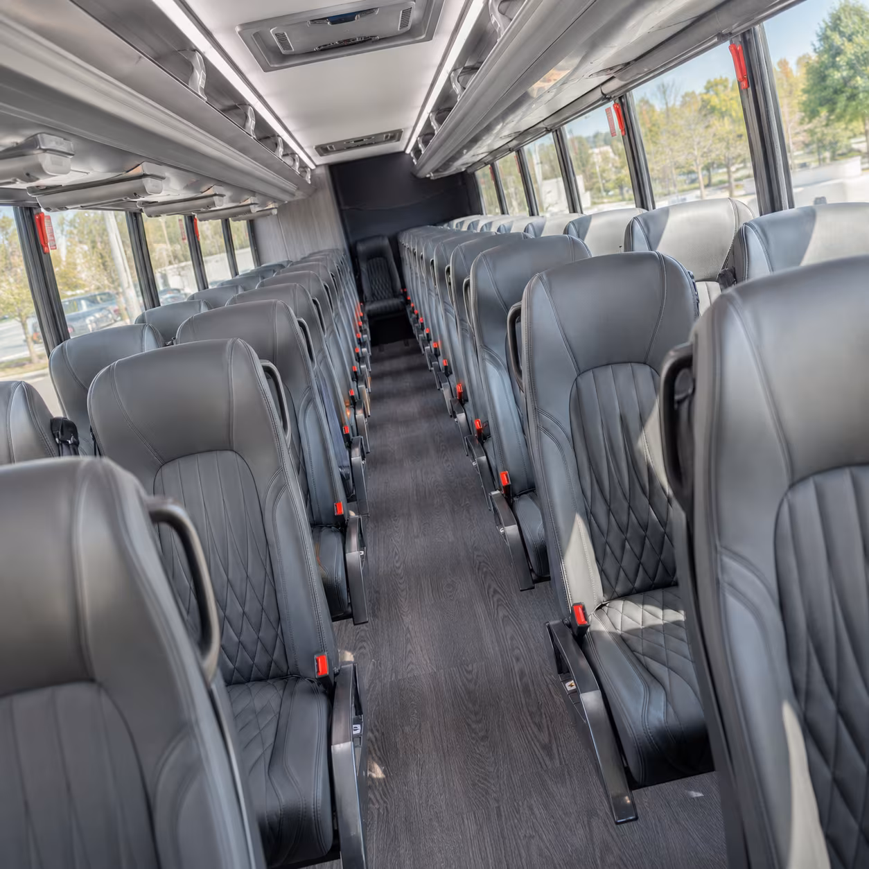 st cloud 35 passenger minibus interior